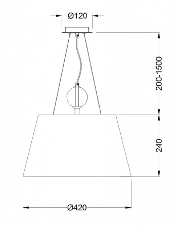 Подвесной светильник Maytoni Bergamo MOD613PL-03BG