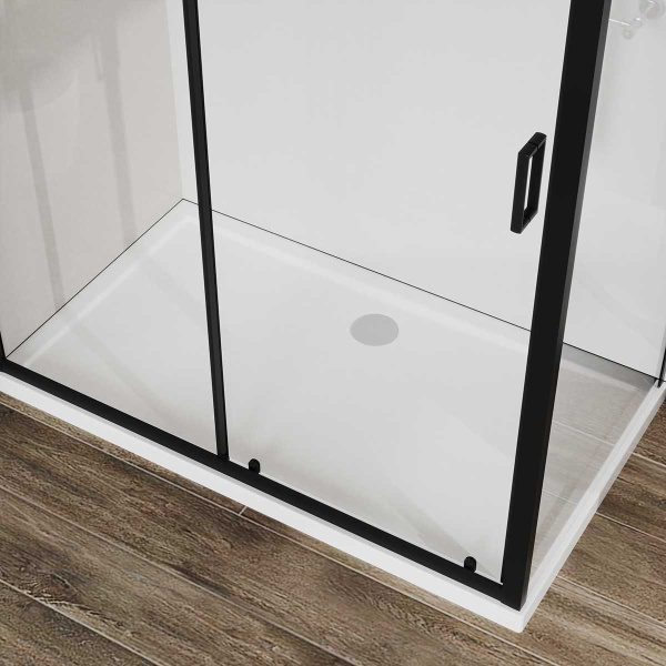 Душевой уголок Vincea City 120x90 VSR-5CT9012CLB черный