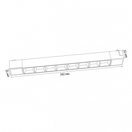 Встраиваемый светильник Volpe ULB-Q282 UL-00010122