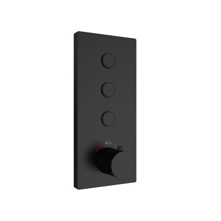 Душевой комплект Vincea VSFW-431T1RMB матовый черный