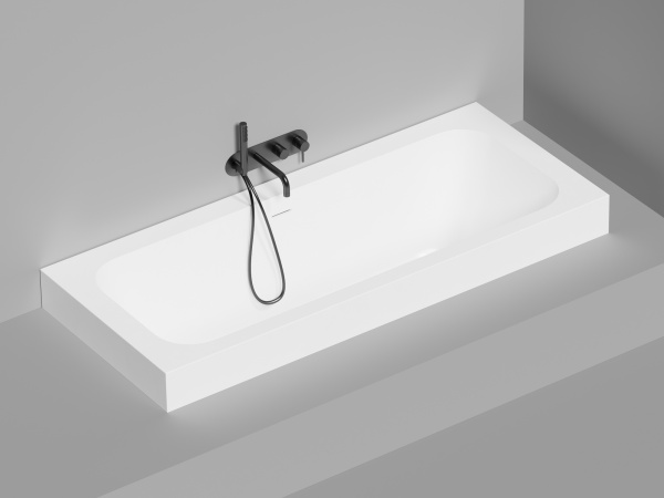 Ванна из искусственного камня Salini Orlando Axis Kit 190x80 103321M