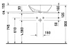 Раковина Duravit Bacino 334520000