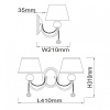 Бра MW-Light Федерика 84 684021302