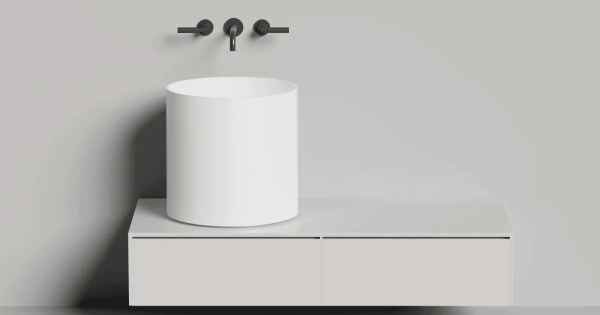 Раковина Salini Armonia Round 03 45 130423M белая матовая