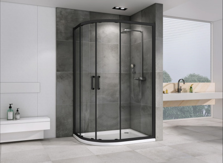 Душевой уголок Abber Schwarzer Diamant AG01118B