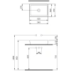 Раковина 54,5x37 см Berges Ego SL 181009