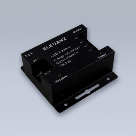 Контроллер-диммер с пультом ДУ Eleganz 1008
