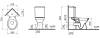 Угловой унитаз Vitra Norm Wenkel 9854B099-7200