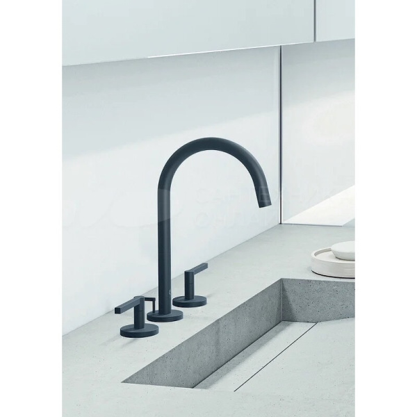 Смеситель для раковины Kludi Nova Fonte 201433915 черный матовый