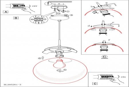 Подвесной светильник Eglo Rondo 85262