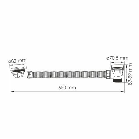 A333 Слив-перелив для ванны