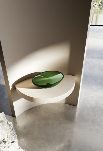 Раковина Abber Kristall 50 AT2802Emerald зеленый