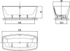 Акриловая ванна Jacuzzi Esprit 170x80 9443815A белый