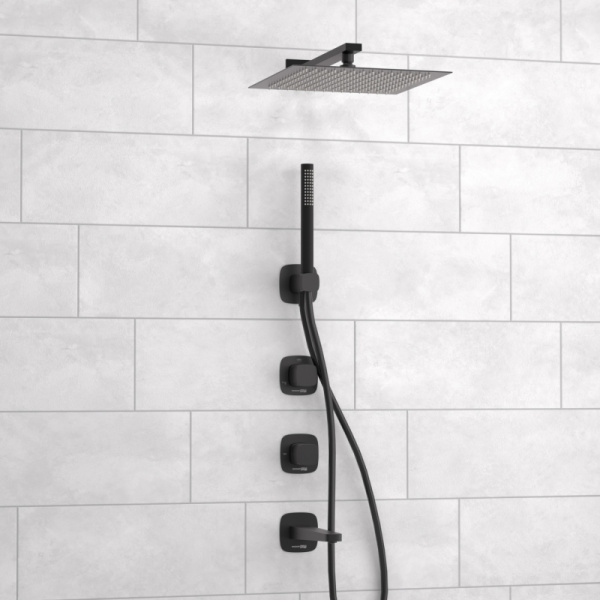 Душевой комплект WasserKRAFT Nuthe A9151.265.315.219.162.327.242.217 черный