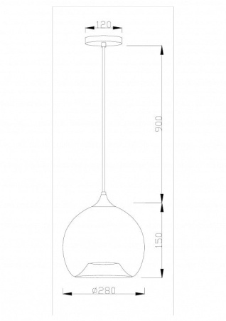 Подвесной светильник Moderli Laura V11528-1P