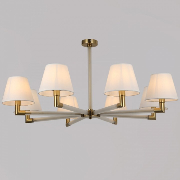 Люстра на штанге ILLUMICO BRASS IL0501-8P-79 BRASS