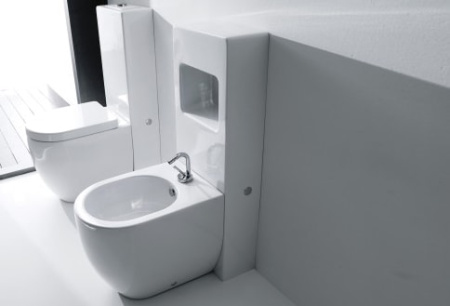 Биде напольное KERASAN Flo 3120bi*1
