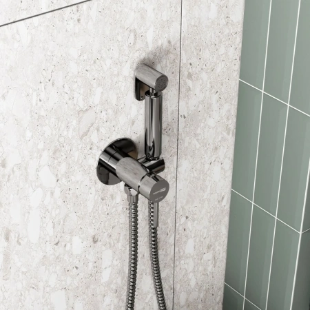 Гигиенический душ WasserKRAFT A70138 со смесителем, хром