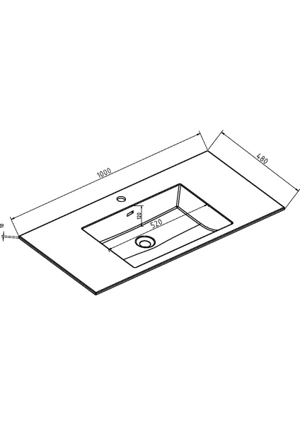 Раковина Vincea VCB-13100B