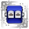 Механизм розетки Ethernet RJ-45 Voltum S70 VLS0602M