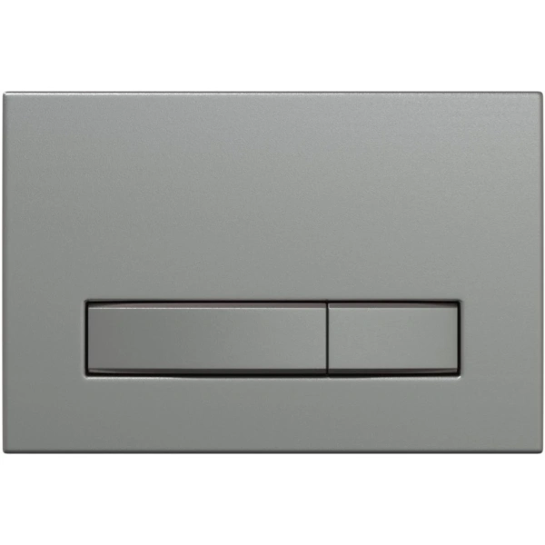 Инсталляция для унитаза Berges Atom Line 410 040345 с кнопкой смыва, никель матовый