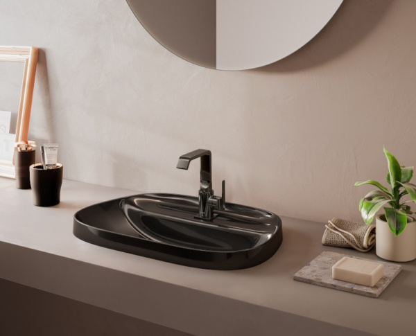 Смеситель для раковины Vitra Suit A4261639 черный глянцевый