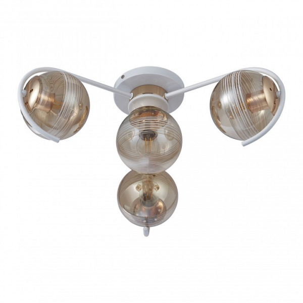 Потолочная люстра Arte Milano AMALFI-326208 326208/3+1 WH+FG