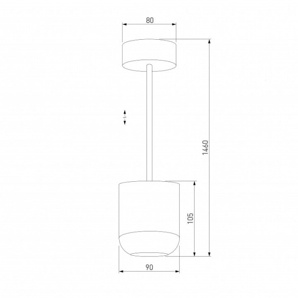 Подвесной светильник Elektrostandard Onde a064202