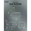 Унитаз-компакт GID Tn2188 безободковый, с сиденьем микролифт, белый
