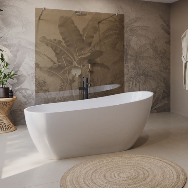 Акриловая ванна BelBagno 170x80 BB704-1700-800-K