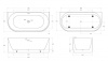Акриловая ванна BelBagno 170x80 BB713-1700-800