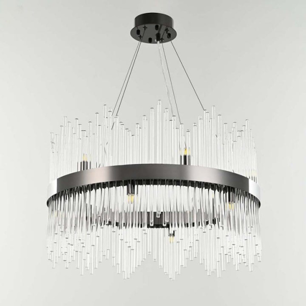 Подвесная люстра Arte Milano Бари 430110.600.12.G9.A1 BK
