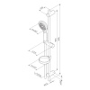 Душевой гарнитур AM.PM Inspire V2.0 F0150A000 хром
