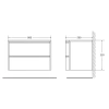 Раковина 80x50 см BelBagno Prospero BB800DVB