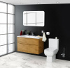 Чаша унитаза BelBagno Aurora BB8604CPR/SC с сиденьем