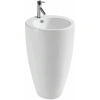 Раковина CeramaLux B133-1 37,5x36 см, напольная, белый