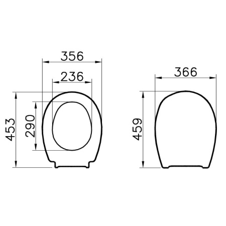 Крышка-сиденье Vitra Universal 115-003-001