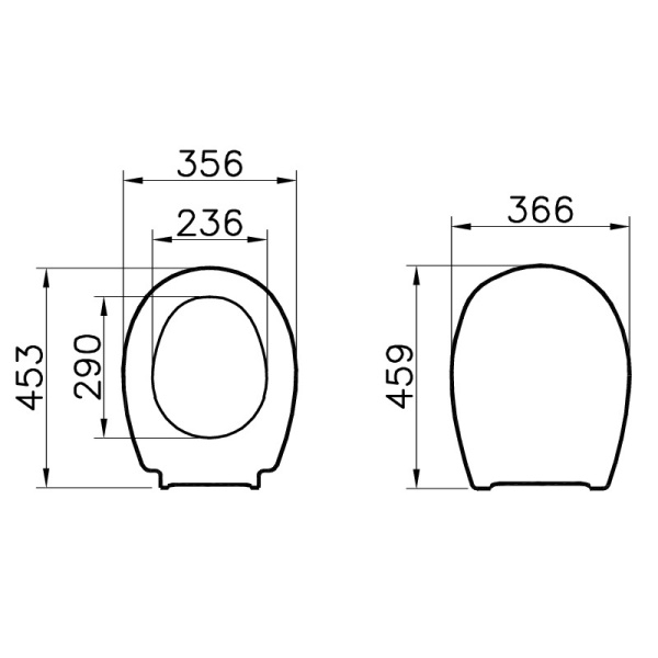 Крышка-сиденье Vitra Universal 115-003-001