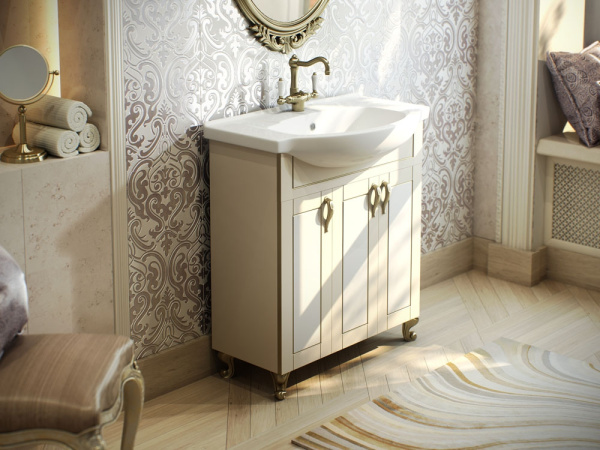 Раковина Aqwella Элеганс 4620008197371 75 см