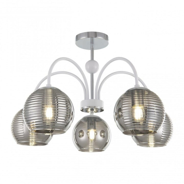 Люстра на штанге Arte Milano Napoli-320719 320719/5 CR+WH