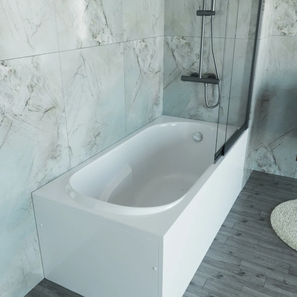 Торцевая панель для ванны Vincea SC-T(180)80 80 L/R, белый