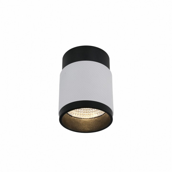 Накладной светильник iLedex Delta 1955-10W-3000K-36 BK+WH