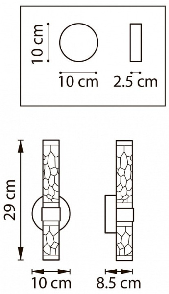 Бра Lightstar Acrile 737662