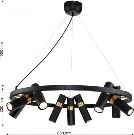 Подвесная люстра Favourite Light point 2997-9P