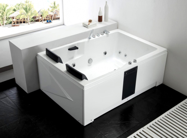 Акриловая ванна Gemy G9061 B R белый