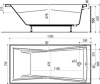 Акриловая ванна Excellent Palace 170х75 WAEx.PAL17WH