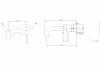 Смеситель для раковины Abber Wasser Kreis AF8112G золото матовое