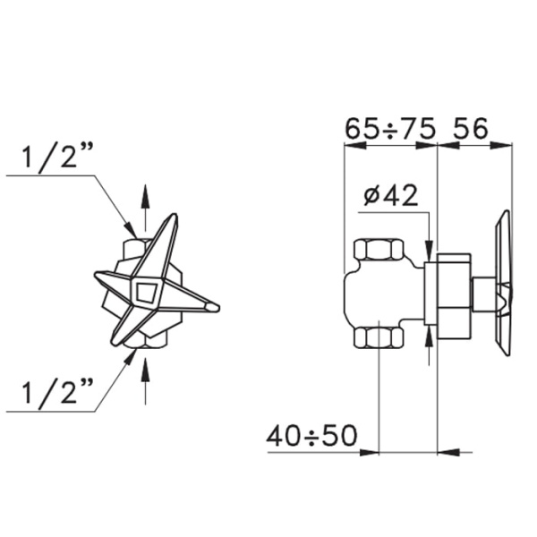 Смеситель Stella Stella ST 01100 CR00