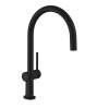 Смеситель для кухни hansgrohe Talis M54 72804670 матовый черный