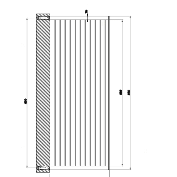 Полочка Gessi Rettangolo 60 см 20950#031